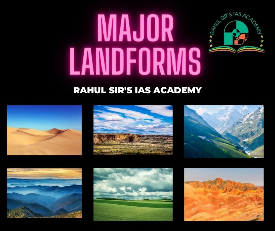Major Landforms