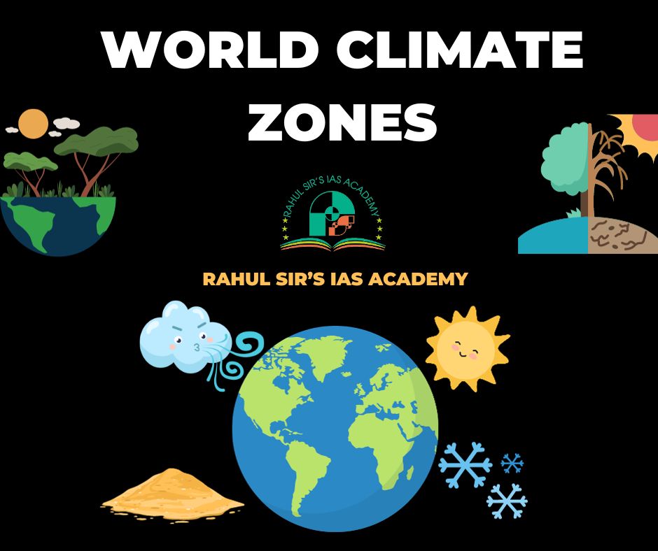 World Climate Zones Maps - Tropical Temperate Equatorial Tundra