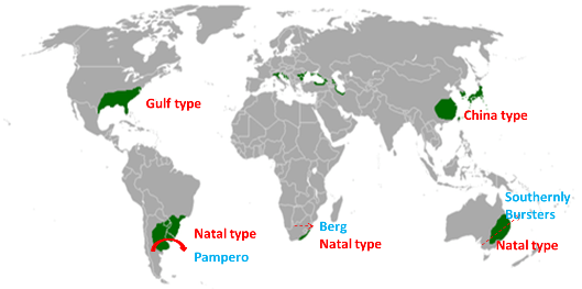 World Climate Zones Maps