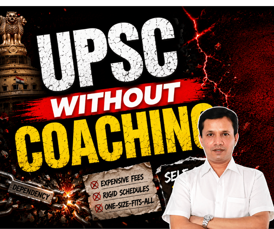 How to prepare UPSC Exam without coaching