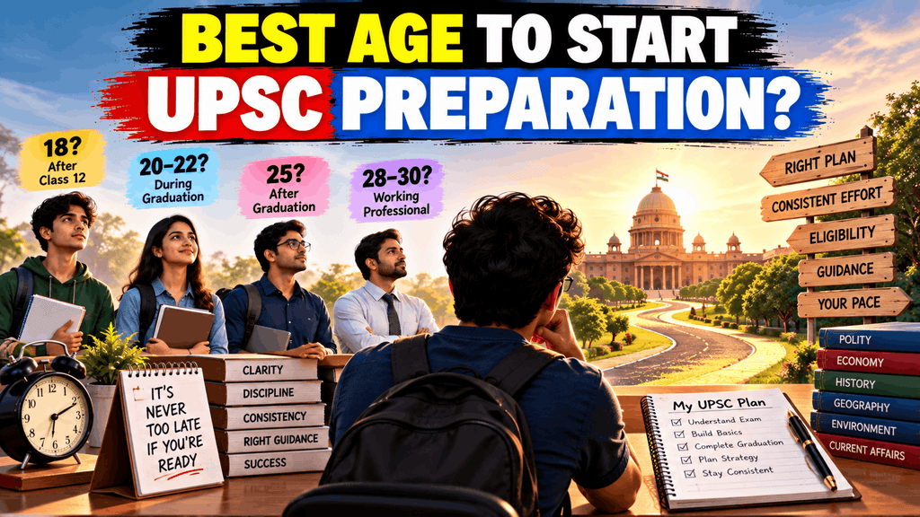 Best Age to Start UPSC Preparation? What Every Aspirant Should Know