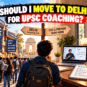 Should I Move to Delhi for UPSC Coaching? An Honest Guide for Aspirants
