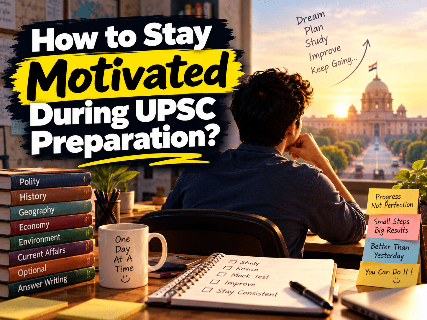 How to Stay Motivated During UPSC Preparation