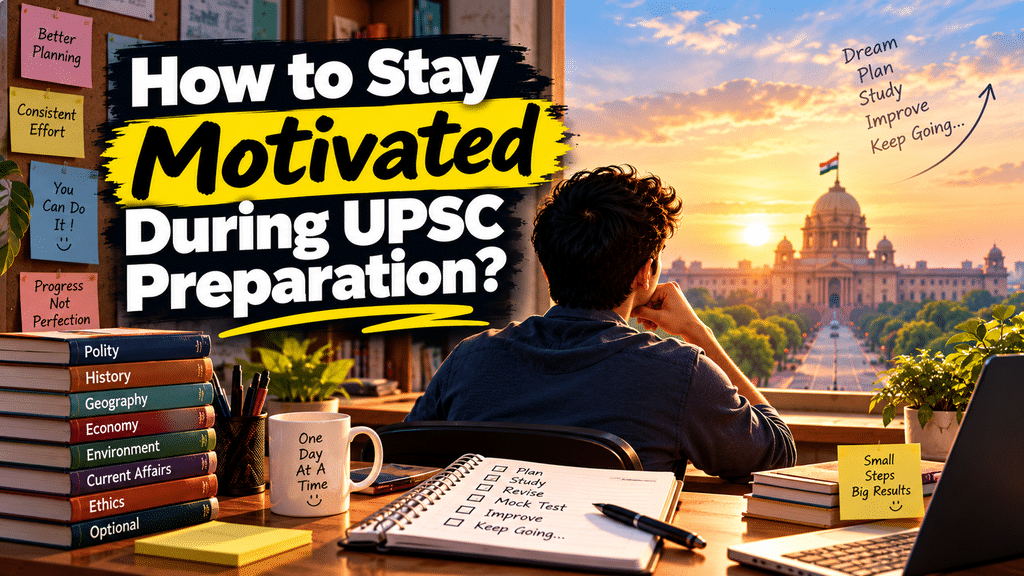 How to Stay Motivated During UPSC Preparation