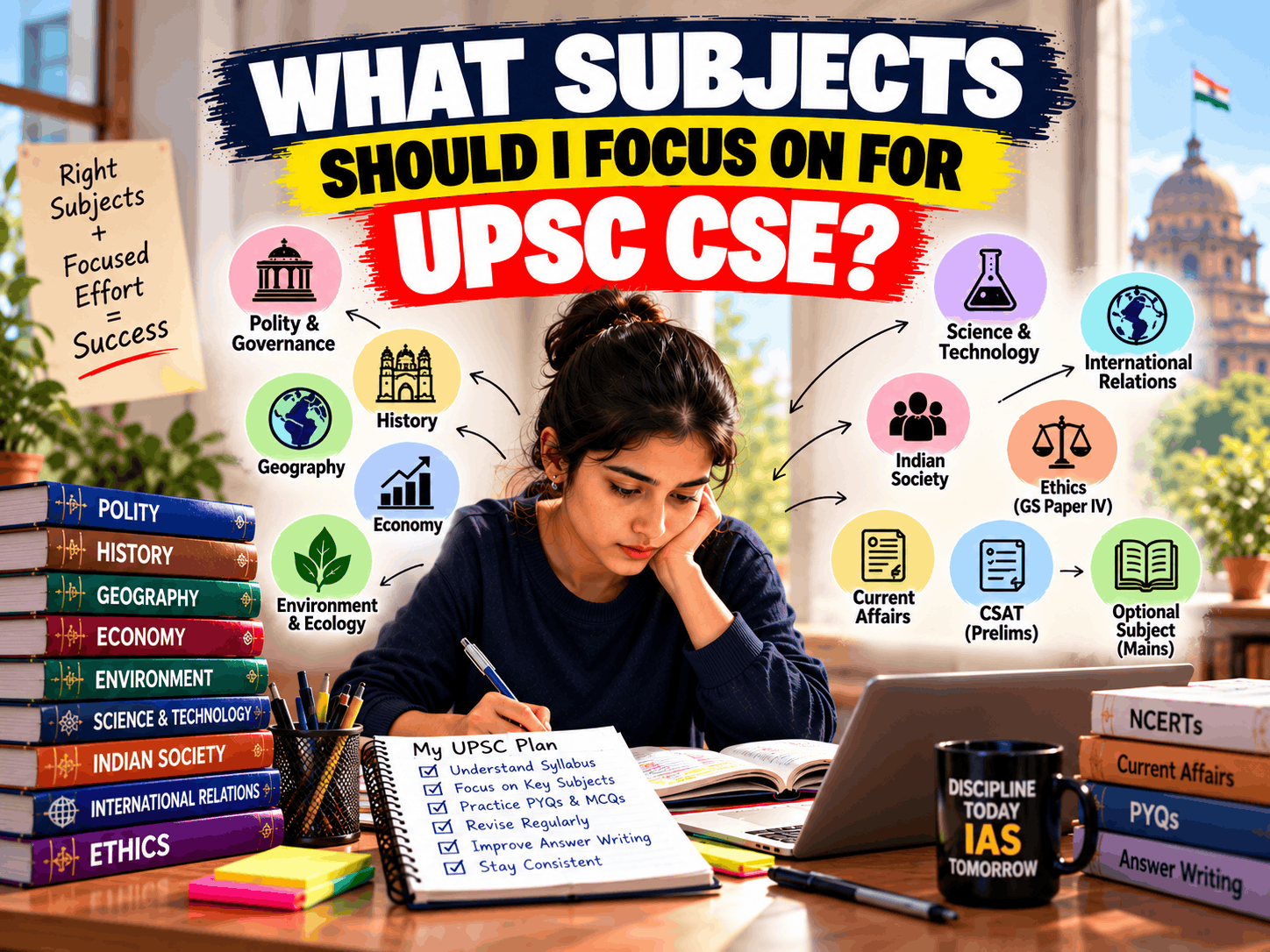 What Subjects Should I Focus on for UPSC CSE? A Practical Guide for Aspirants