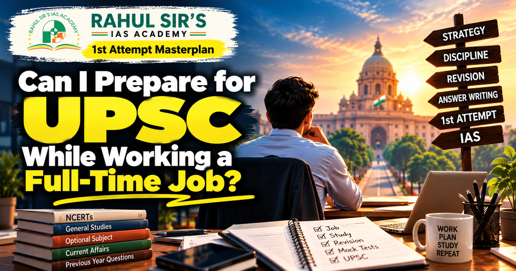 Can I Prepare for UPSC While Working a Full-Time Job? A Practical Guide